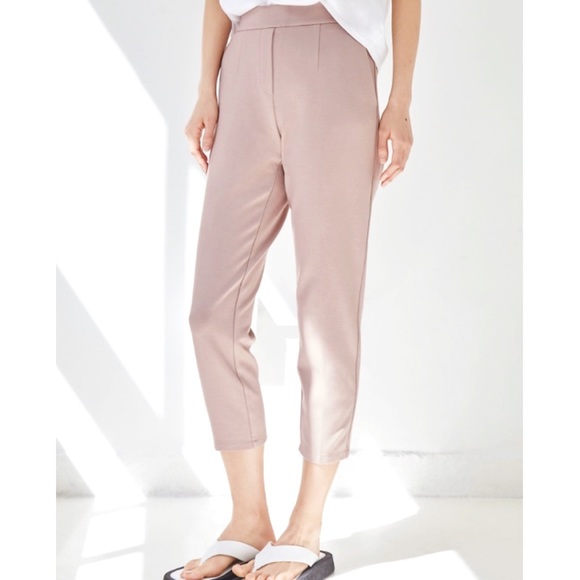 Aritzia Babaton Cohen Pull-On Cropped Tapered Pants - Picture 1 of 16